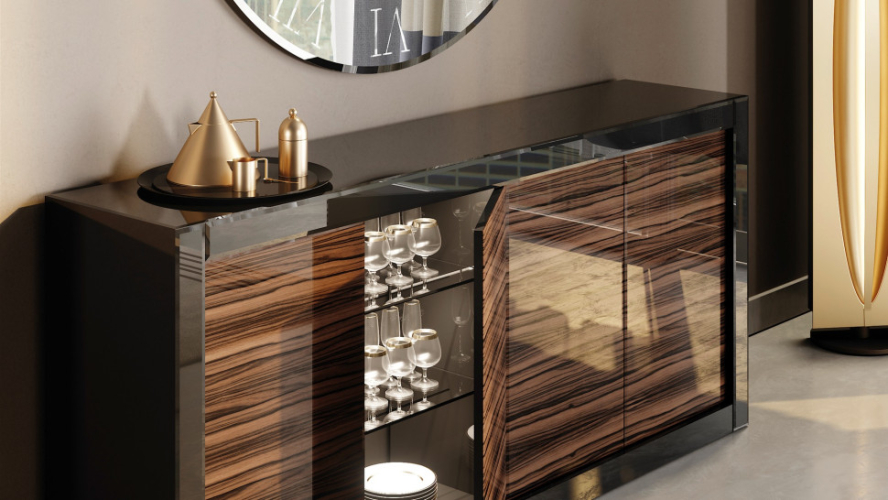 Буфет Reflex Disegno Avantgarde Credenza Luce