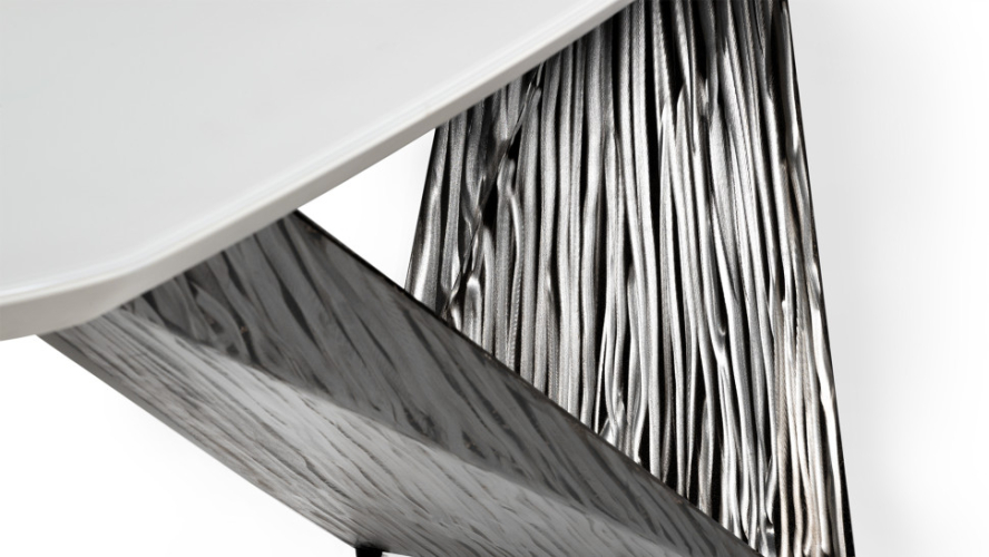 Консоль Reflex Disegno Prisma Steel Console