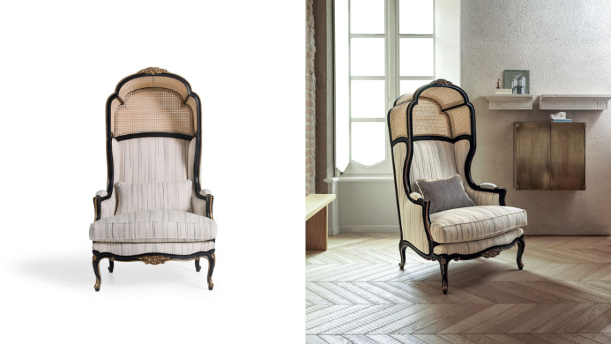 Кресло Angelo Cappellini Domed 39109/C