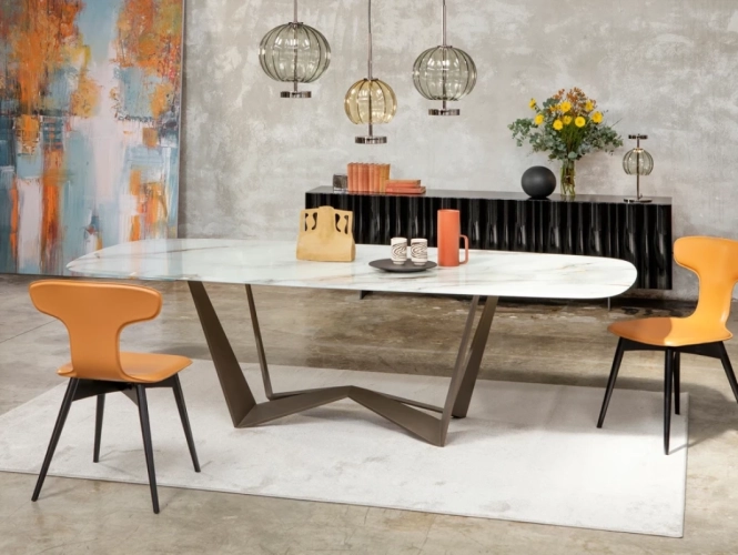 Стол Tonin Casa Reverse Artistic Glass
