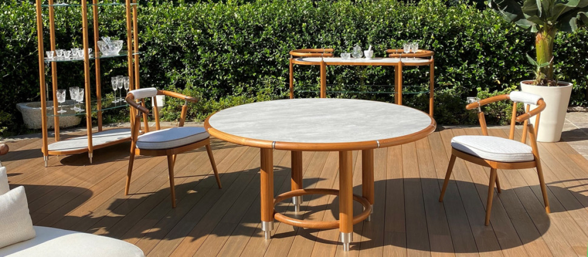Стул Annibale Colombo Outdoor A1749 Lavanda