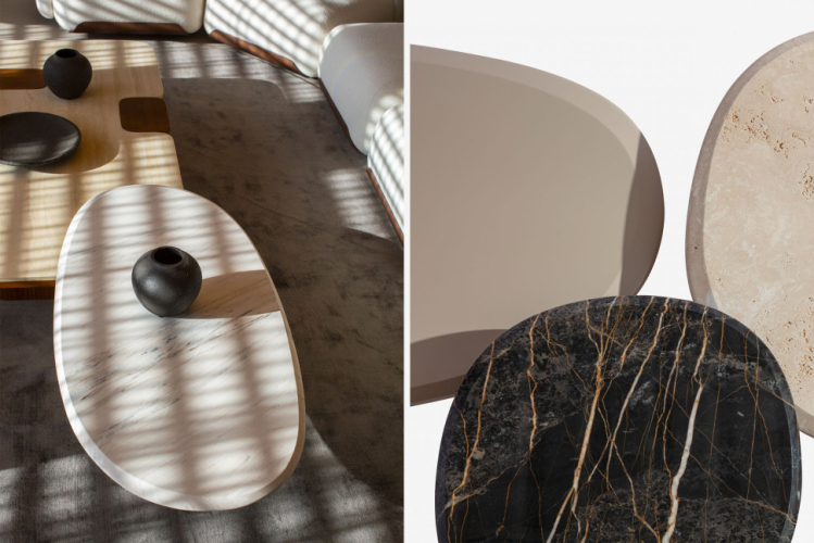 Журнальный стол Carpanese Home Pebble L