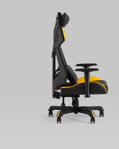 Кресло спортивное TopChairs Рэтчэт желтый
