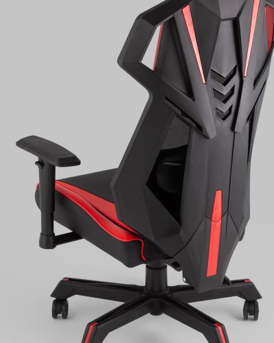 Кресло спортивное TopChairs Рэтчэт красный