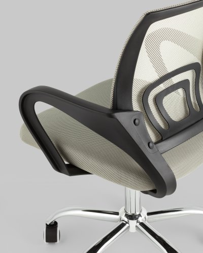 Кресло офисное TopChairs Simple New серый