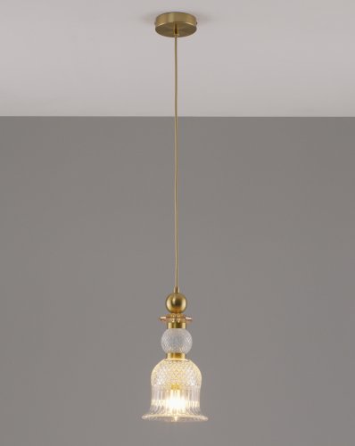 Светильник подвесной Moderli V10905-P Glassy