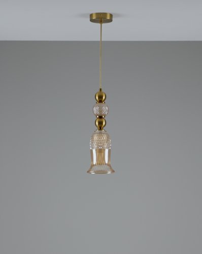 Светильник подвесной Moderli V10907-P Glassy