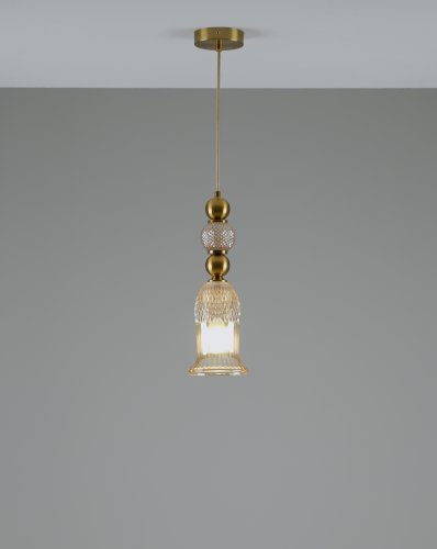 Светильник подвесной Moderli V10907-P Glassy