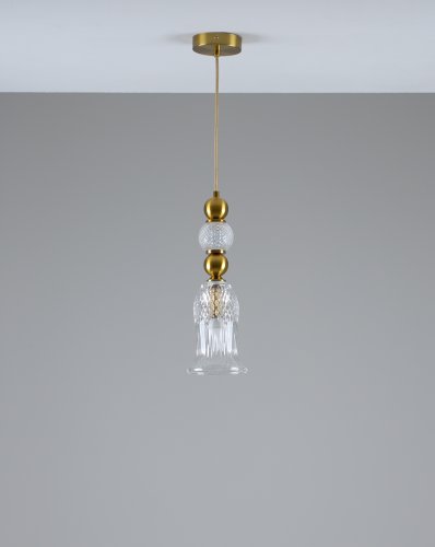 Светильник подвесной Moderli V10908-P Glassy
