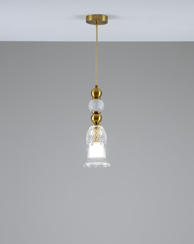 Светильник подвесной Moderli V10908-P Glassy