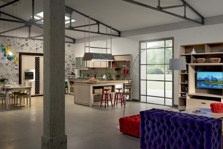 Кухня L'ottocento Industrial Chic