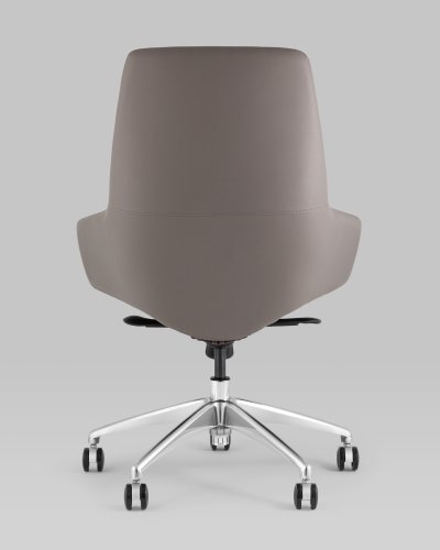 Кресло офисное TopChairs Bow серый