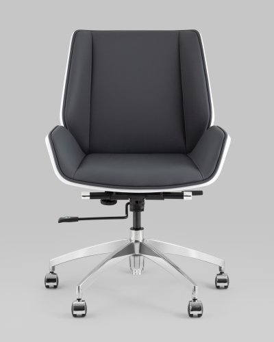 Кресло офисное TopChairs Crown SN серо-голубой