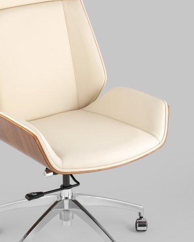 Кресло руководителя TopChairs Crown SN бежевый