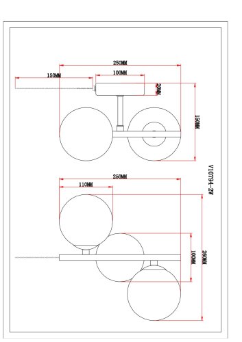 Бра Moderli V10794-2W Renny