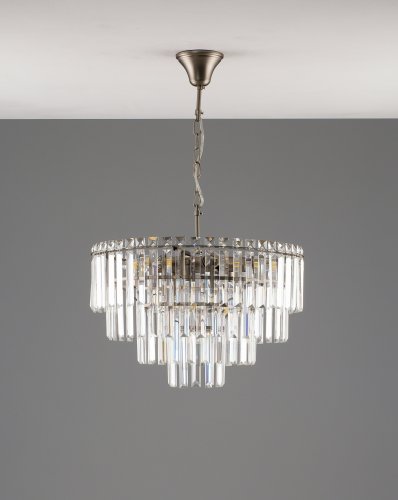 Люстра подвесная Moderli V10738-9P Crystal