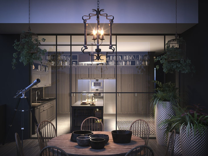 Кухня FM bottega d'Arte London