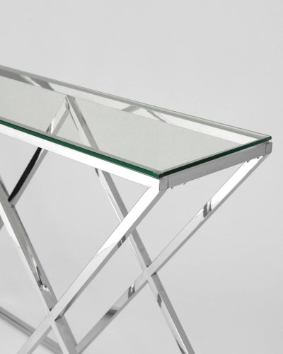 Консоль ИНСИГНИЯ 115*30 серебро