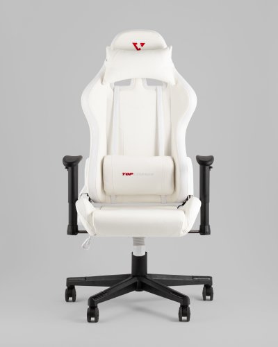 Кресло спортивное TopChairs GMM-080 белый на черной базе