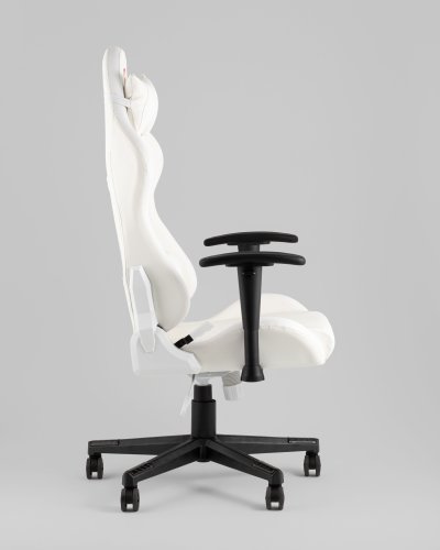 Кресло спортивное TopChairs GMM-080 белый на черной базе