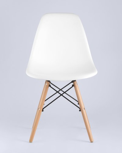 Стул Eames Style DSW белый x4 (разборный каркас)