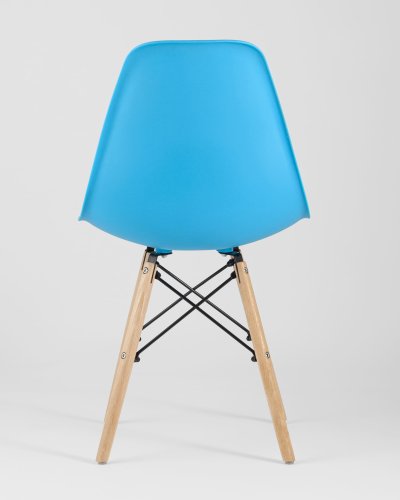 Стул Eames Style DSW бирюзовый x4 (разборный каркас)
