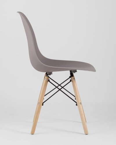 Стул Eames Style DSW темно-бежевый x4 (разборный каркас)