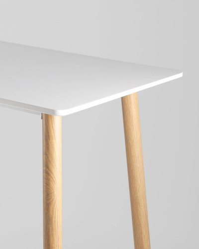 Стол барный Eames NEW DSW 120*60*106 белый