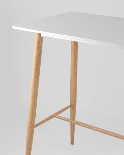 Стол барный Eames NEW DSW 120*60*106 белый