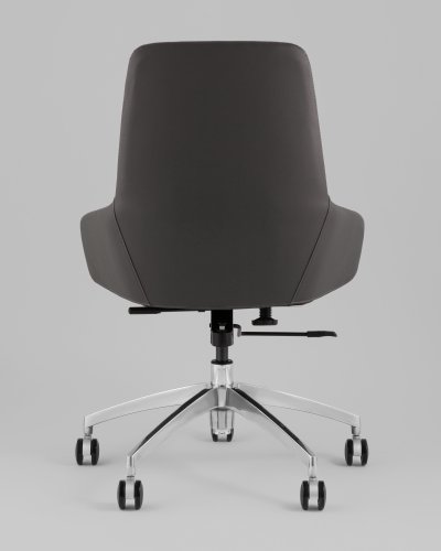 Кресло офисное TopChairs Soulo светло-серый, серый