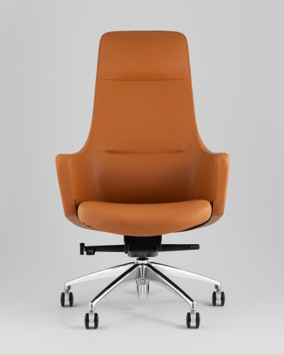 Кресло руководителя TopChairs Ferris коричневое