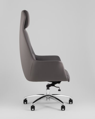 Кресло руководителя TopChairs Viking NEW серое