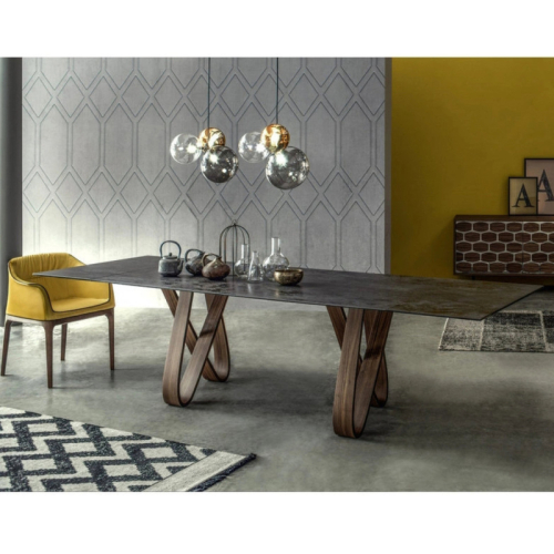 Обеденный стол Butterfly раздвижной Tonin Casa Modern 200/300 x 100 x 75h nc110755