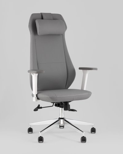 Кресло руководителя TopChairs Trophey серый