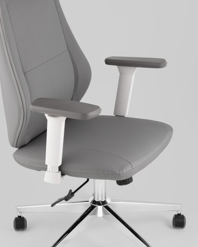 Кресло руководителя TopChairs Trophey серый
