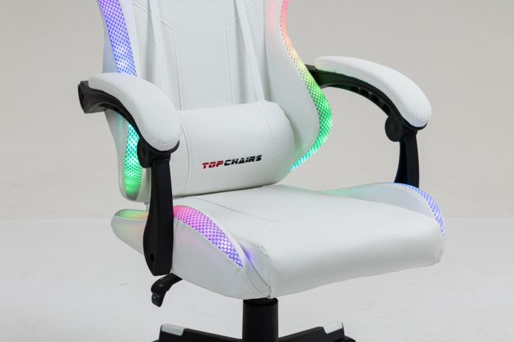 Кресло спортивное TopChairs Druid белый