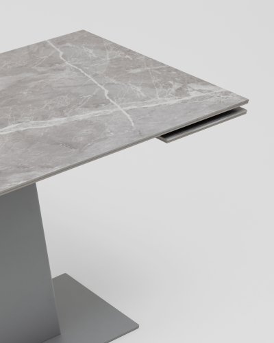 Стол Арнон 120-180/80/76 см керамика Larka grey