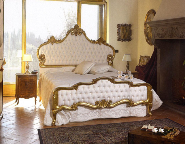 Кровать Versailles Emergroup Barocco 9060/O + 9067/o