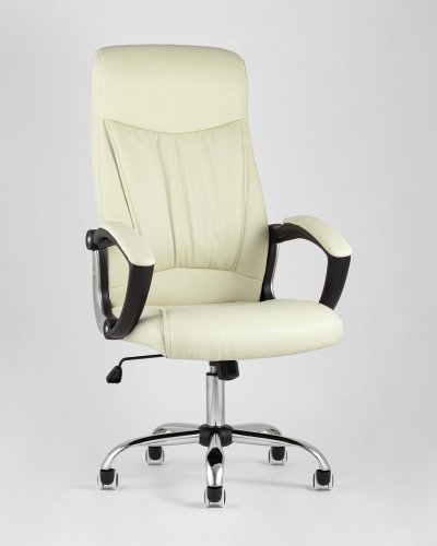 Кресло руководителя TopChairs Tower бежевое