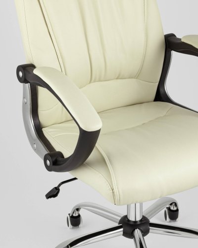 Кресло руководителя TopChairs Tower бежевое