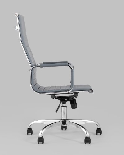 Кресло руководителя TopChairs City серый