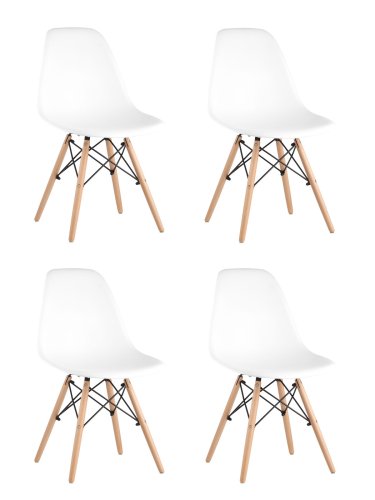 Стул Eames DSW белый x4