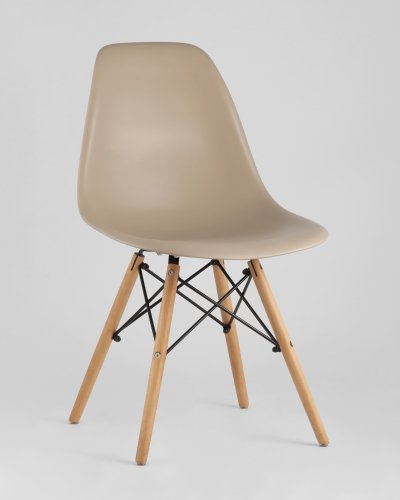 Стул Eames DSW бежевый x4