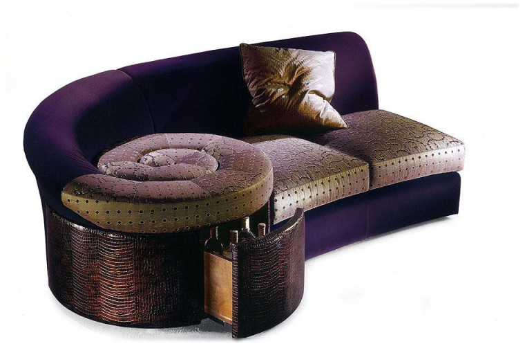 Диван Smiam Golden collection Chiocciola-divano-2