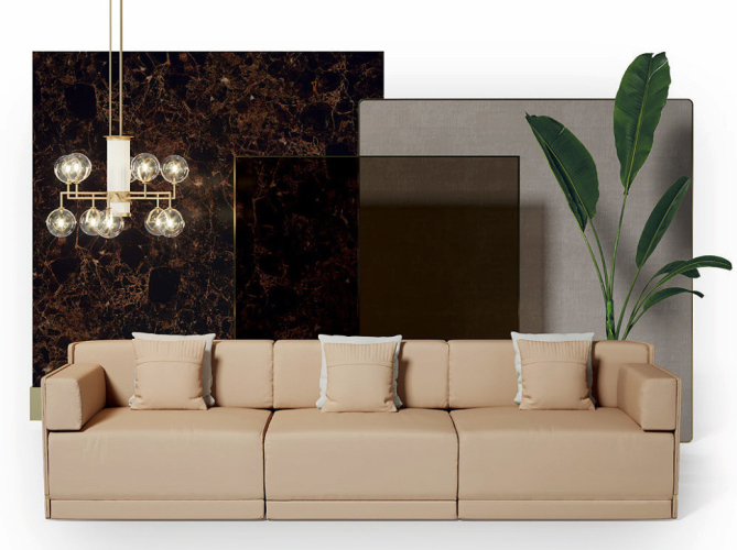 Диван Turri Avalon Z792+z793+z791