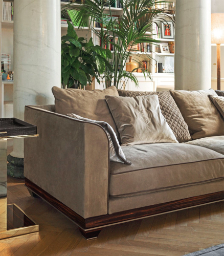 Диван Chopin free back cushions Longhi Regency W 596