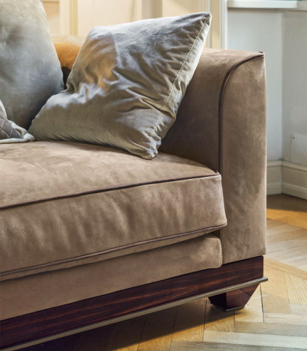 Диван Chopin free back cushions Longhi Regency W 596