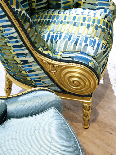 Кресло Angelo Cappellini Louis XVI golden 0052