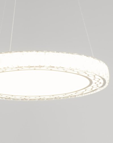 Светодиодная подвесная люстра Moderli V1600-PL Ice