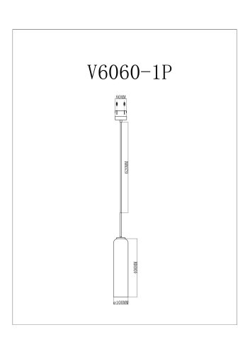 Подвесной светильник Moderli V6060-1P Celebria